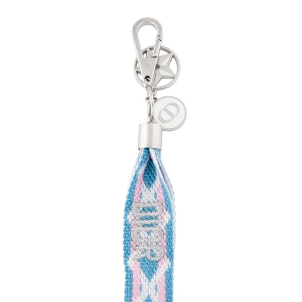 DIOR Beauty Woven Bag Charm Key Chain Gift w. Purchase